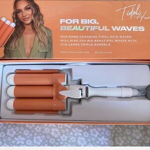 Tidal Hair Triple Barrel Beach Waves Curling Iron